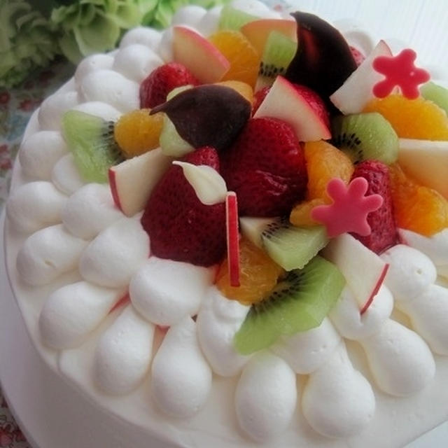 ６歳のお誕生日ケーキ