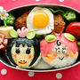 アゲルちゃんとモモがっぱちゃん弁当