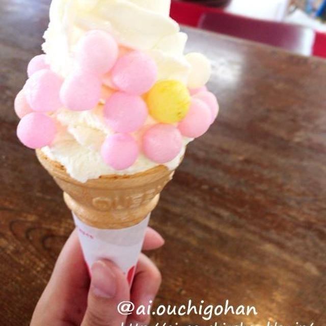 嫁入りソフトクリーム＊