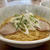 今日のお昼は、ゆで豚のスープでラーメン ♪
