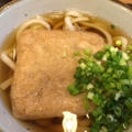 甘ぎつねのおうどんと秋刀魚