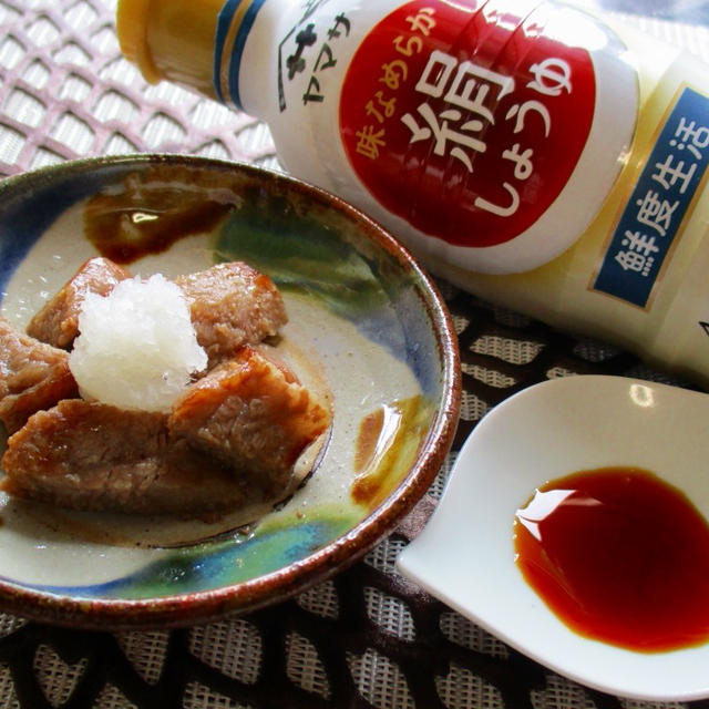 忠蔵さんのお肉＆絹しょう油