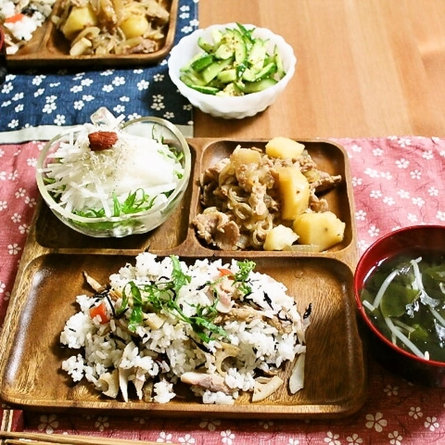 ほっけの干物de散らし寿司献立 By Kermitさん レシピブログ 料理ブログのレシピ満載