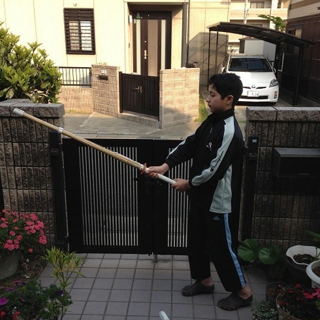 兄の特訓