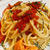 イクラとスモークサーモンの親子パスタ