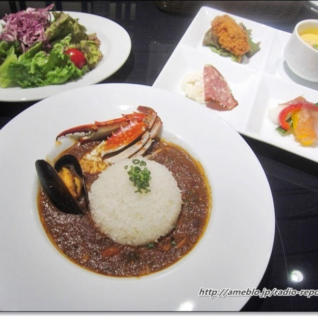シーフードガンボ☆カレーに見えてカレーじゃない！銀座EXITMELSAランチ♪