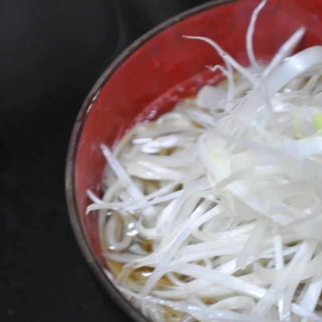～山盛りねぎ蕎麦～
