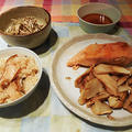 松茸ご飯 ～ 松茸と鮭の酒蒸し by Cookieさん