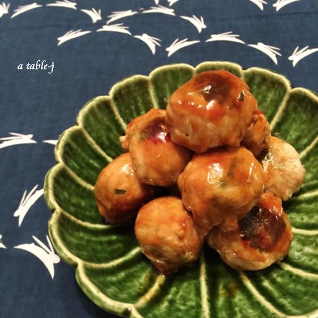 月見団子風肉巻き里芋♪「十五夜ごはん」