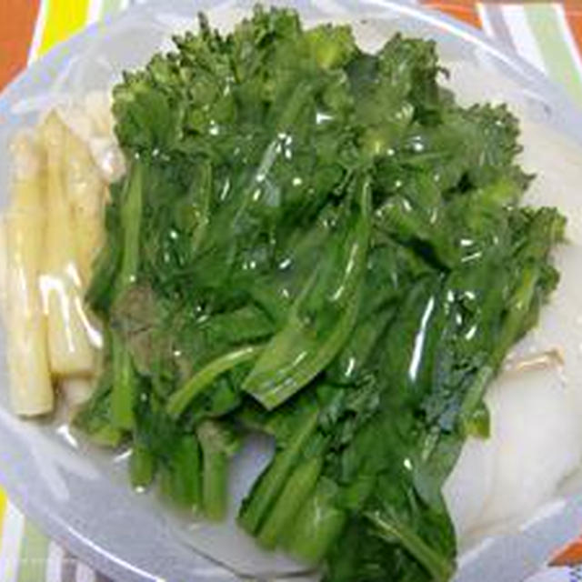 暑い1日でした　　野菜の蒸しあんかけ