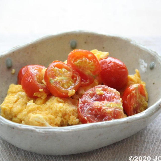 トマトのたまご炒め