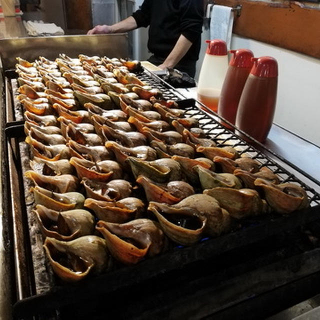 北海道・釧路の｢つぶ焼 かど屋｣でつぶ焼きとラーメン
