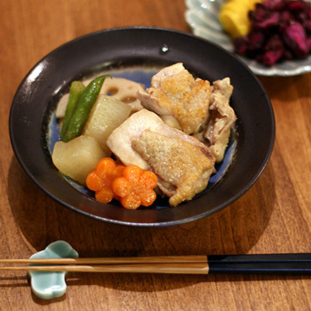 桜鶏の生姜煮