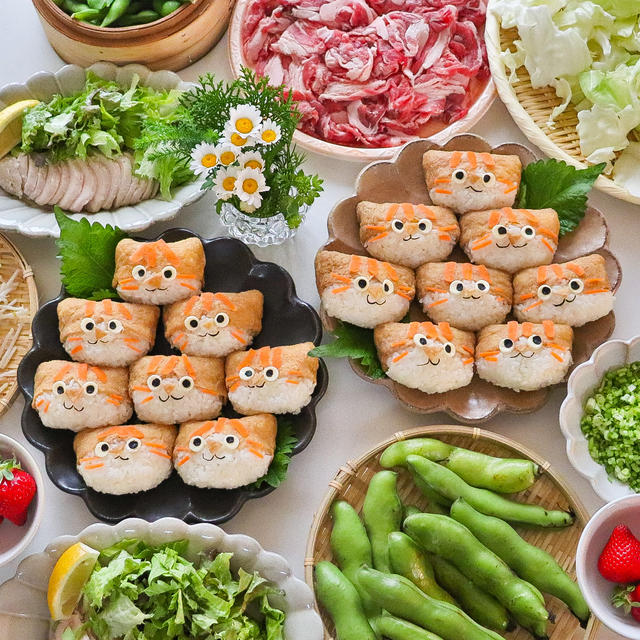 おうち時間を家族で楽しもう！　ネコ好きが作る「ネコちゃんいなり」