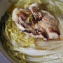 ビュッフェキャセロールで鶏胸肉と白菜のとろとろ蒸し