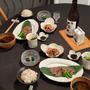 麦トロ牛タン定食の夜ごはん