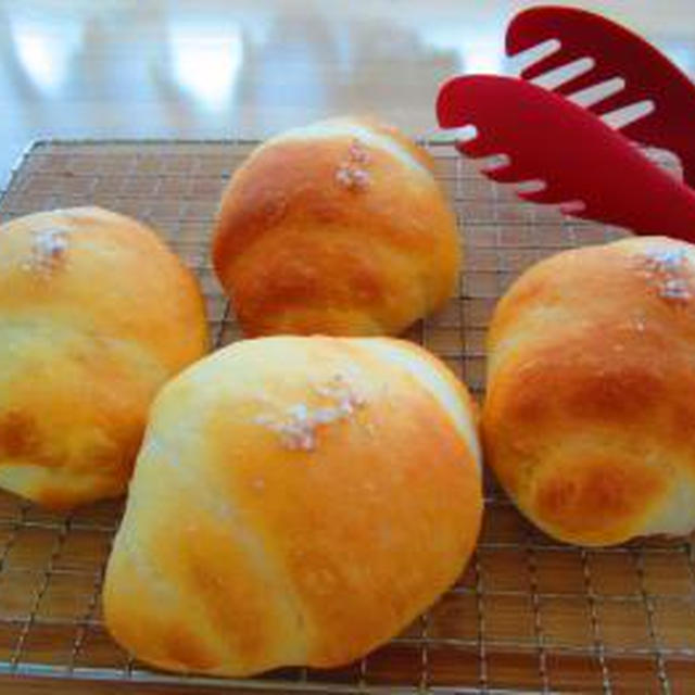 塩ﾊﾟﾝ♪ﾐﾆ食ﾊﾟﾝ♪あんﾎｲｯﾌﾟﾊﾞﾀｰﾄｰｽﾄ♪おぜんざい♪