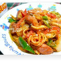 ナポリタン☆具沢山パスタ･･♪