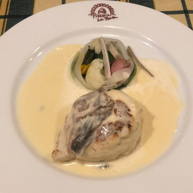 ピッツェリア ラポルタ 　大阪　肥後橋で1000円ランチ　薪焼きピッツアと料理が本格的