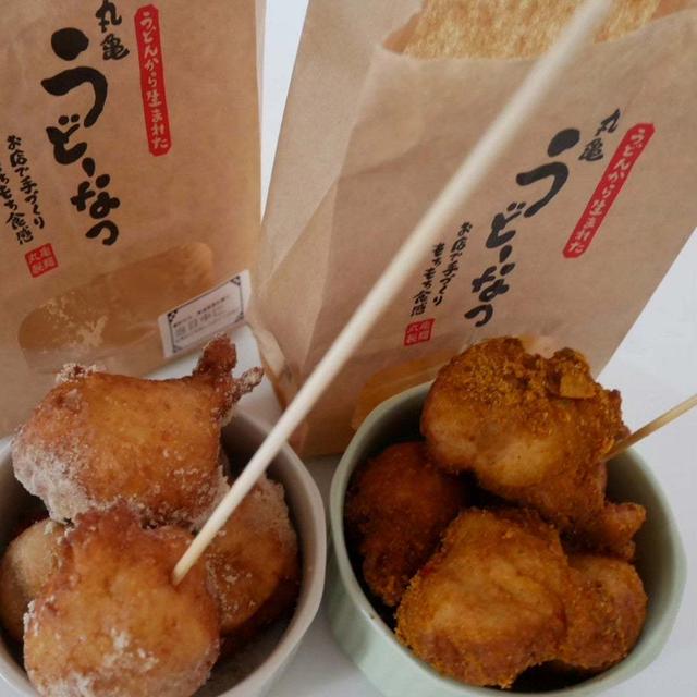 丸亀製麺、うどーなつ#今日のおやつはこれ