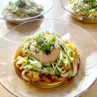 明太マヨの冷やしうどん