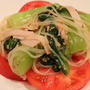 レシピ　青梗菜の中華サラダ