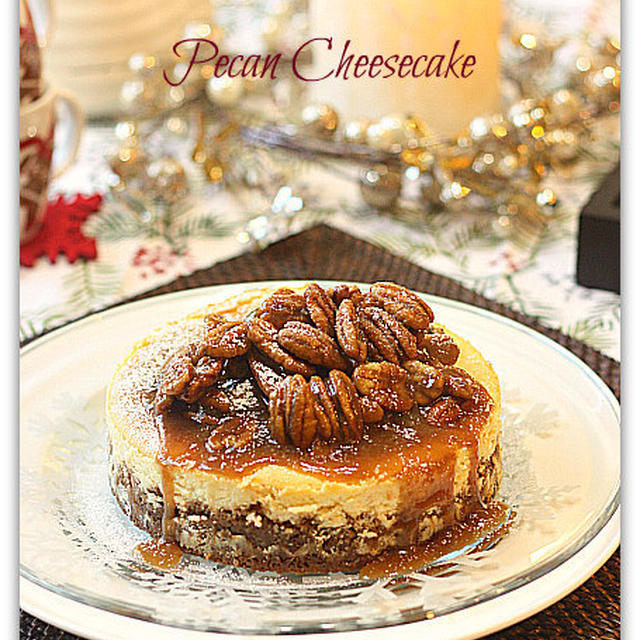 Condensed Milk Cheesecake with Pecan