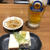 【渋谷】おうどん　とろとろ房　うどん屋でちょい飲みセット　渋谷で昼からリーズナブルにちょい飲み♪