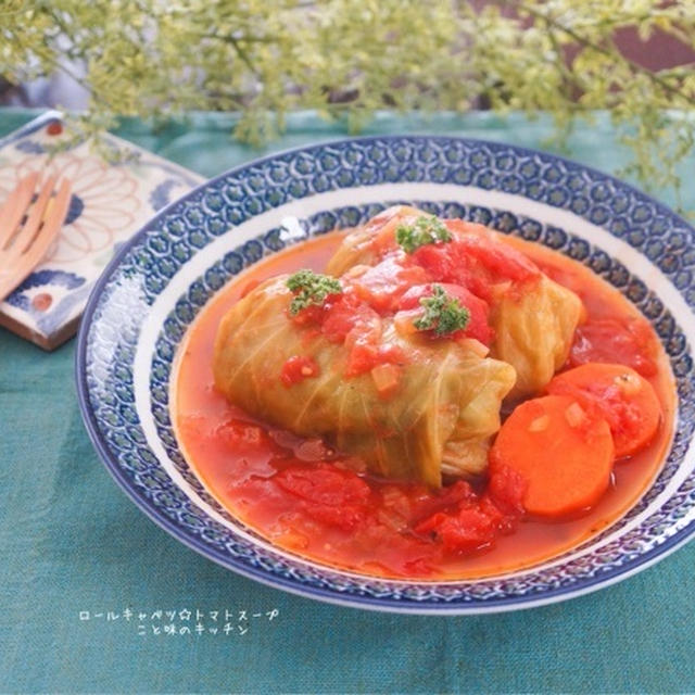 ロールキャベツ☆とたい焼き♪