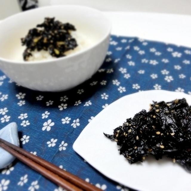 レシピ・温かいご飯と相性抜群、韓国海苔のムチム（和え物）