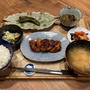 【献立】鶏むね肉の照焼き、じゃがいもとパセリのマヨサラダ、甘長唐辛子のグリル、茄子と大葉の味噌煮、キムチ、大根のお味噌汁