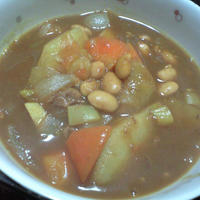 コトコトおまめの　カレースープ♪