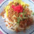 ピリ辛そぼろの冷やし混ぜうどん