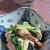 「鶏肉と小松菜の山葵マヨネーズ和え」