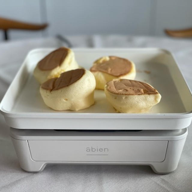 ちっこいアビエンで、フワフワパンケーキを作ってみた