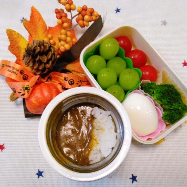 カレーライス弁当〖スープジャー弁当〗  #平日お昼ご飯はお弁当or外食