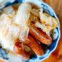 白菜とソーセージのスープ煮