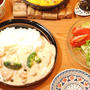 ごはんとシチューってめっちゃ合う♪シチューオンライス定食