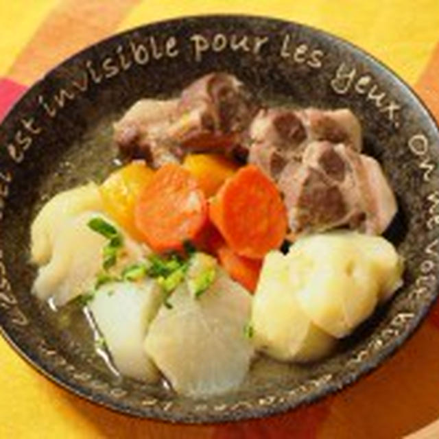 塩豚と根菜のごろごろ煮