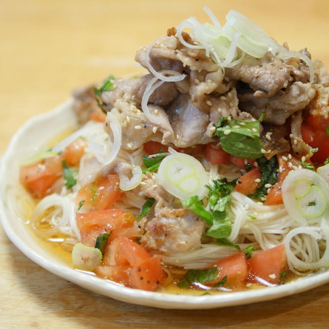 エントリーNo.4　パパの愛が詰まった満足いく一品「お肉ガッツリ素麺」千葉県版おとう飯　パパの1食メニューコンテスト」1次審査を通過した5つのメニューの人気投票実施中！12/25まで