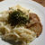 まぜるだけのスパゲッティソース・秋田いぶりがっこ&チーズでうどんを炒めてみた。