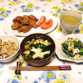 2.5(Tue)　夜ごはん
