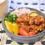 豚肉の八丁味噌炒めがメインのお弁当