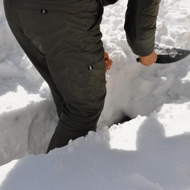 大雪のあと。