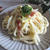 玉ねぎベーコンの☆昆布茶とレモン味のパスタ風うどん