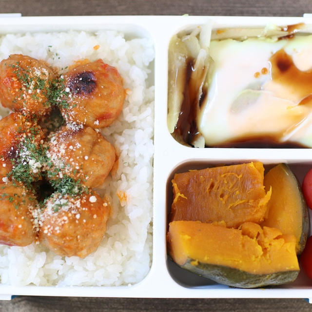 ミートボールが主役なお弁当＼(^o^)／と娘たちがケンカして取り合ったハイチュウ(笑)