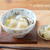 白菜の豆乳スープお餅のせ