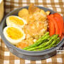 エビのパン粉焼きがメインのお弁当