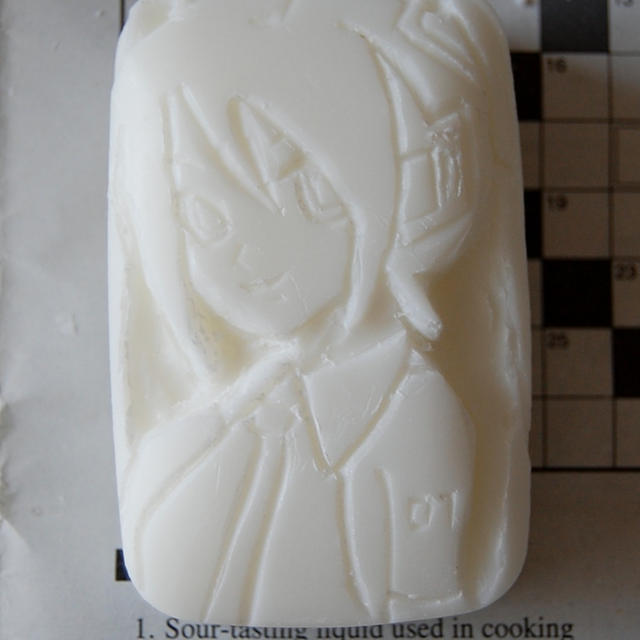 soap carving MIKU HATSUNE
