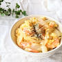 【潤いのある肌に】『蒸し玉ねぎの塩麹えび卵丼』美肌レシピ